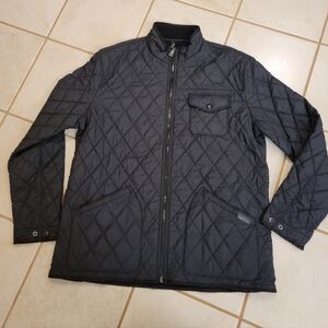 RALPH LAUREN POLO Mens Diamond Quilted Water Repellent Navy Jacket XLT